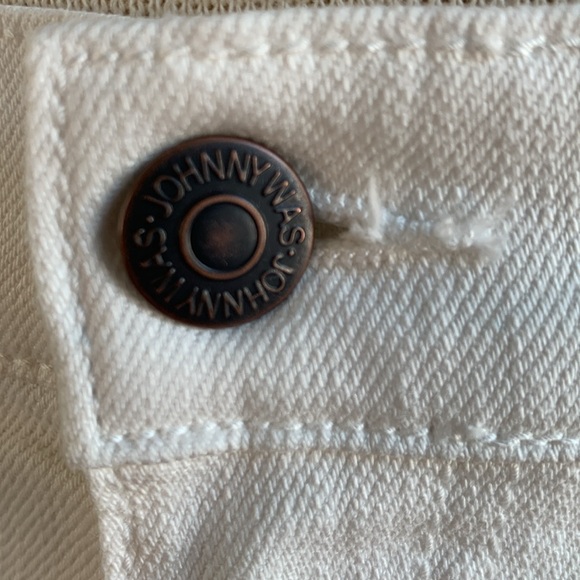 Johnny Was The Braided high rise relaxed fit easy through hip wide leg pants - Picture 4 of 15